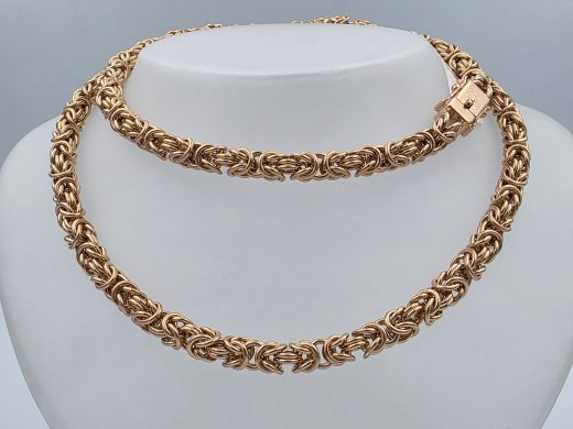 Zelta ķēdīte, 121.37 g, izm. 80 cm
