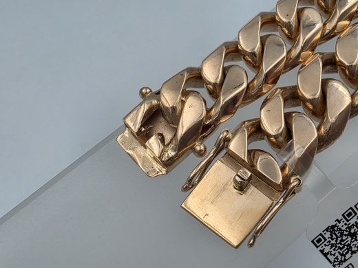 Zelta rokassprādze, 83.13 g, izm. 21 cm