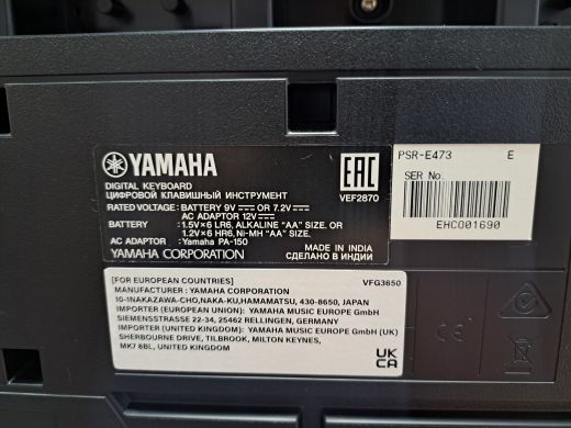 Yamaha Psr-E473