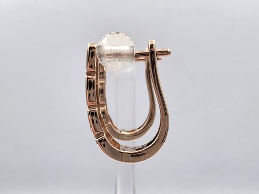 Золотые серьги, 2.75 г