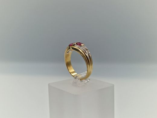 Zelta gredzens, 4.59 g, izm. 18