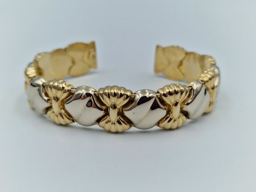 Zelta rokassprādze, 28.2 g, izm. 19