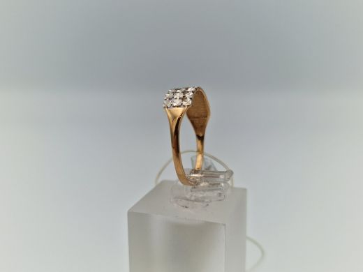 Zelta gredzens, 1.42 g, izm. 18.5