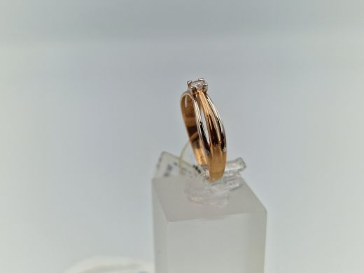 Zelta gredzens, 2.01 g, izm. 17.5