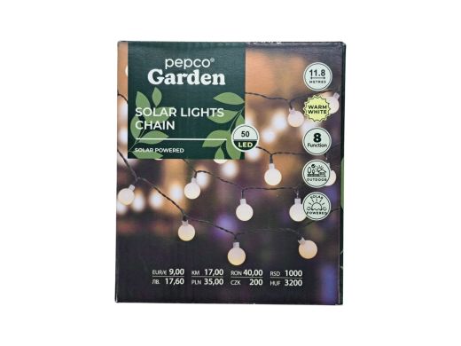 Pepco Garden Solar Light Chain 