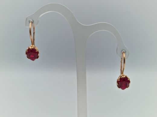 Золотые серьги, 2.19 г