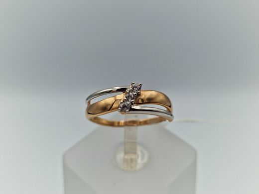 Zelta gredzens, 1.57 g, izm. 17