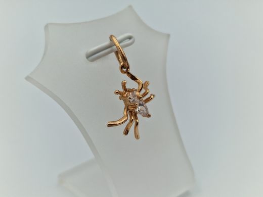 Zelta kulons ar cirkoniju, 1.03 g