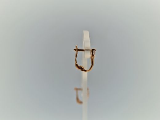 Zelta auskari ar cirkoniju, 1.73 g