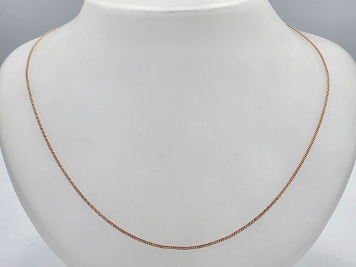 Золотая цепочка, 2.40 г, разм. 45 cm