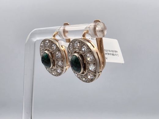 Золотые серьги, 7.68 г