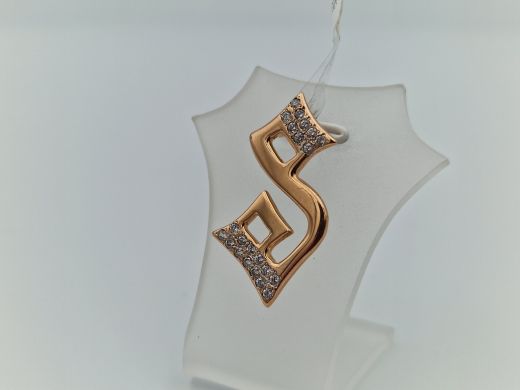 Золотой кулон с цирконом, 3.1 г