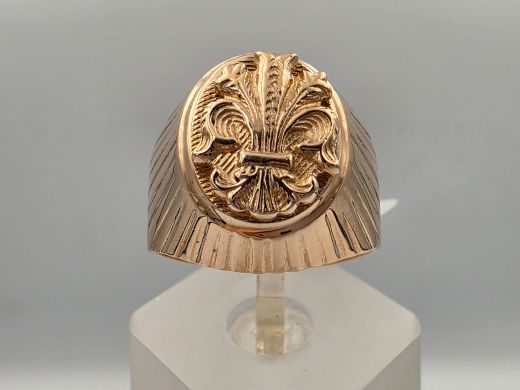 Gold ring, 10.40 g, size 21