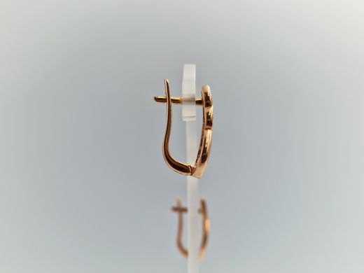 Zelta auskari ar cirkoniju, 5.48 g