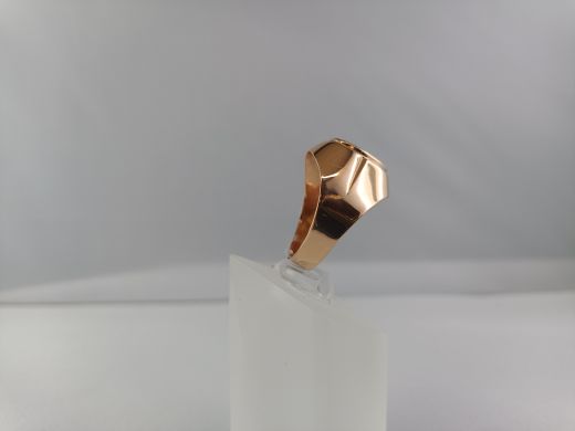 Zelta gredzens ar cirkoniju, 7.1 g, izm. 21