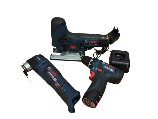 Bosch GSR12V-15+GOP12V-28+GST12V-70 