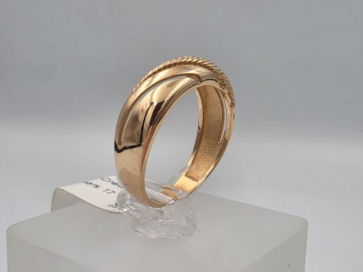 Zelta gredzens, 2.17 g, izm. 17