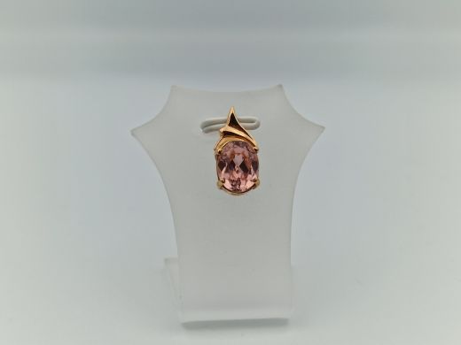 Zelta kulons ar cirkoniju, 2.29 g