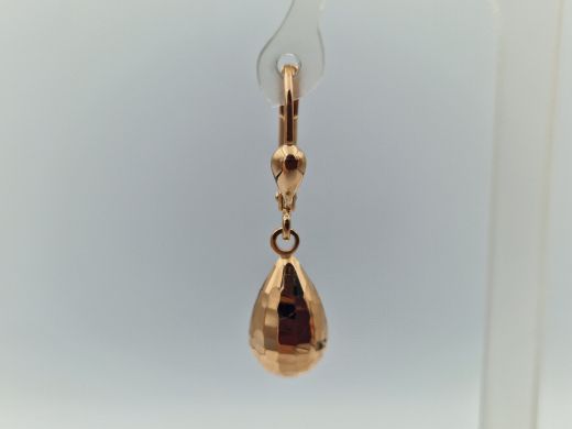 Золотые серьги, 1.85 г