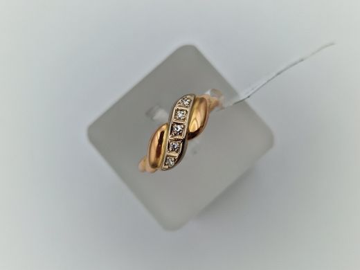 Золотое кольцо, 2.7 г, разм. 18