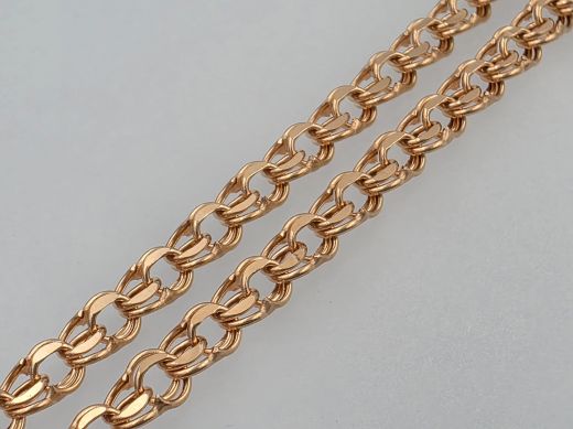Gold chain, 6.31 g, size 55 cm