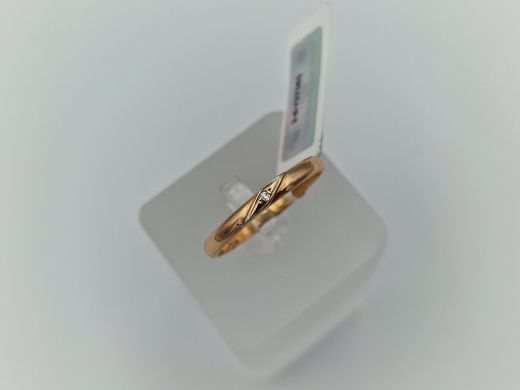 Zelta gredzens, 2.07 g, izm. 19