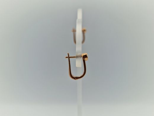 Zelta auskari ar cirkoniju, 2.19 g