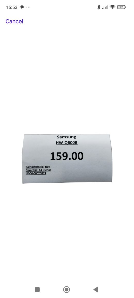 Samsung Hw-Q600B