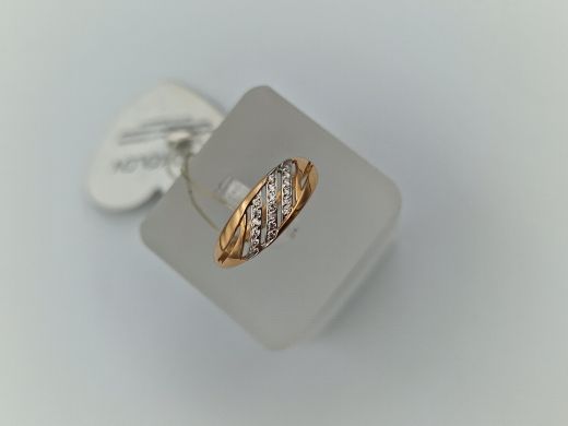 Zelta gredzens, 1.41 g, izm. 17