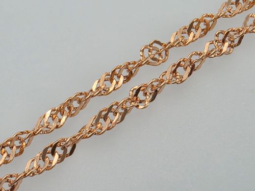Gold chain, 3.09 g, size 45 cm