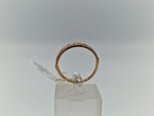 Zelta gredzens, 1.39 g, izm. 17