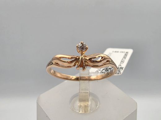Zelta gredzens, 1.58 g, izm. 17.5