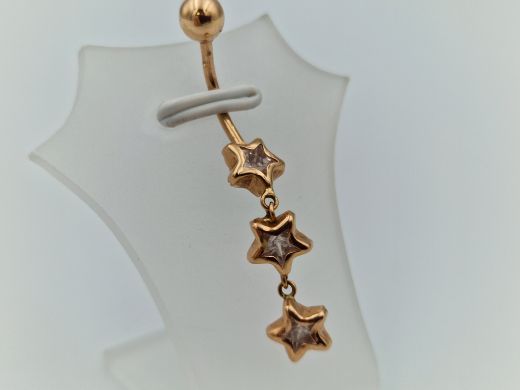 Золотой кулон с цирконом, 1.71 г