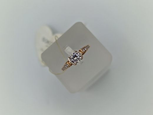 Zelta gredzens, 1.61 g, izm. 17