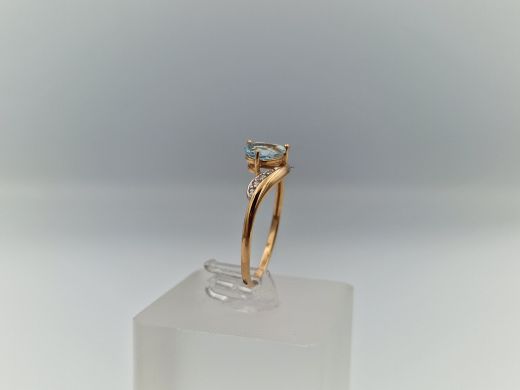 Zelta gredzens, 1.38 g, izm. 18