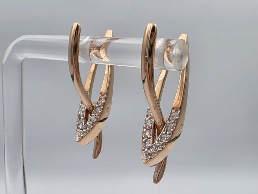 Zelta auskari, 4.02 g