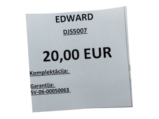 EDWARD Djs5007