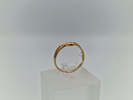 Zelta gredzens, 1.05 g, izm. 17.5