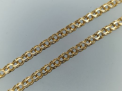 Zelta ķēdīte, 10.11 g, izm. 46