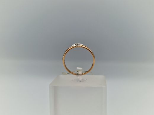 Zelta gredzens, 1.37 g, izm. 17