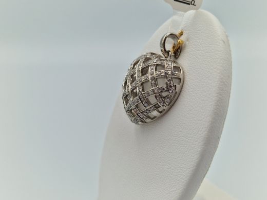 Zelta kulons ar cirkoniju, 6.56 g