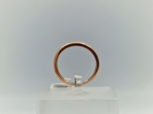 Zelta gredzens ar cirkoniju, 2.46 g, izm. 16