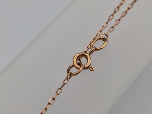 Zelta ķēdīte ar cirkoniju, 2.3 g, izm. 29