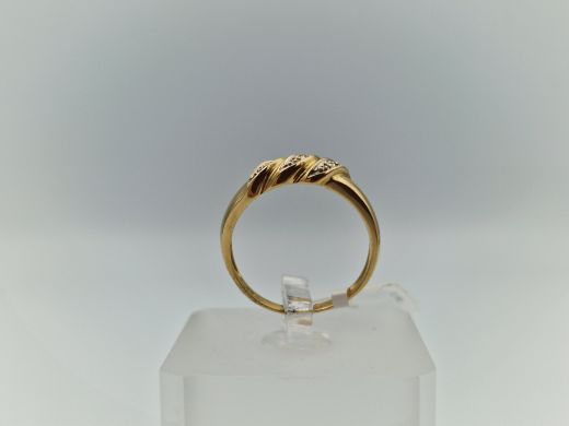 Zelta gredzens, 2.01 g, izm. 17