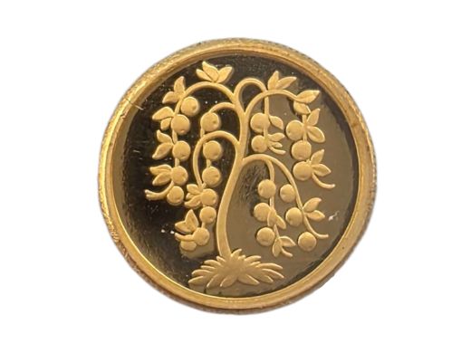 Zelta kulons, 1.24 g