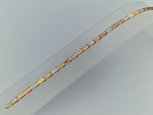 Zelta rokassprādze, 3.49 g, izm. 18