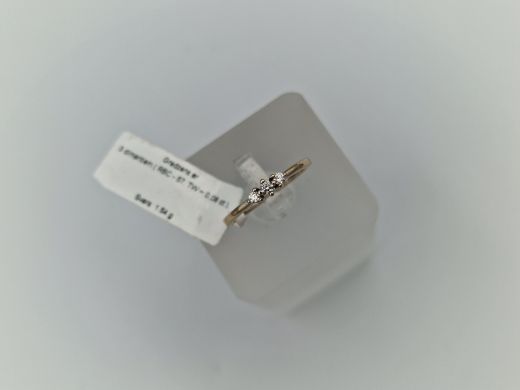 Zelta gredzens, 1.54 g, izm. 15.5