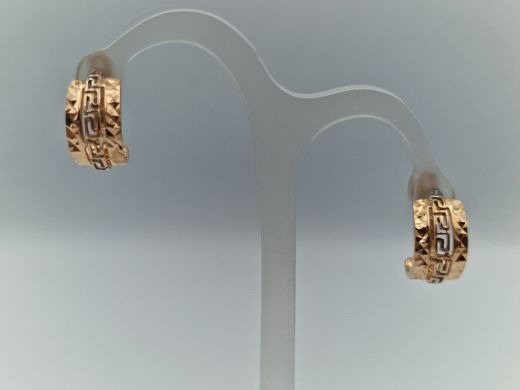 Золотые серьги, 3.1 г