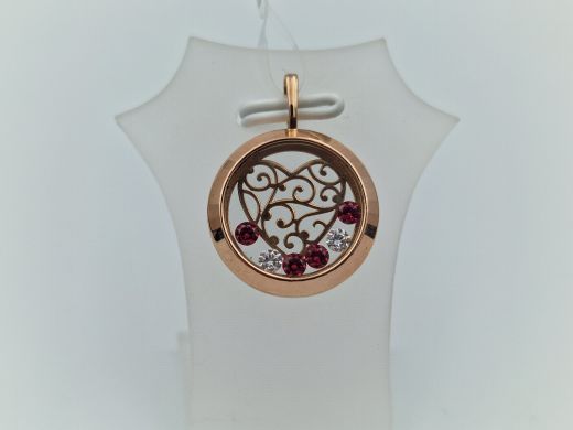 Zelta kulons ar cirkoniju, 3.52 g