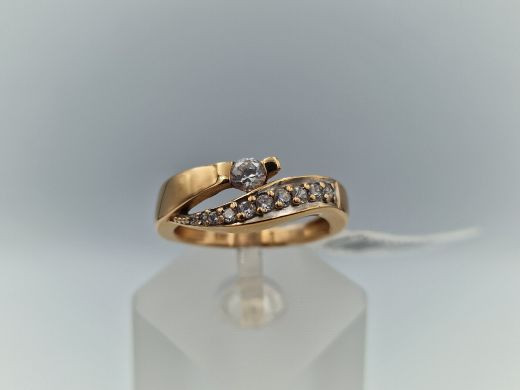 Zelta gredzens, 4.65 g, izm. 18.5